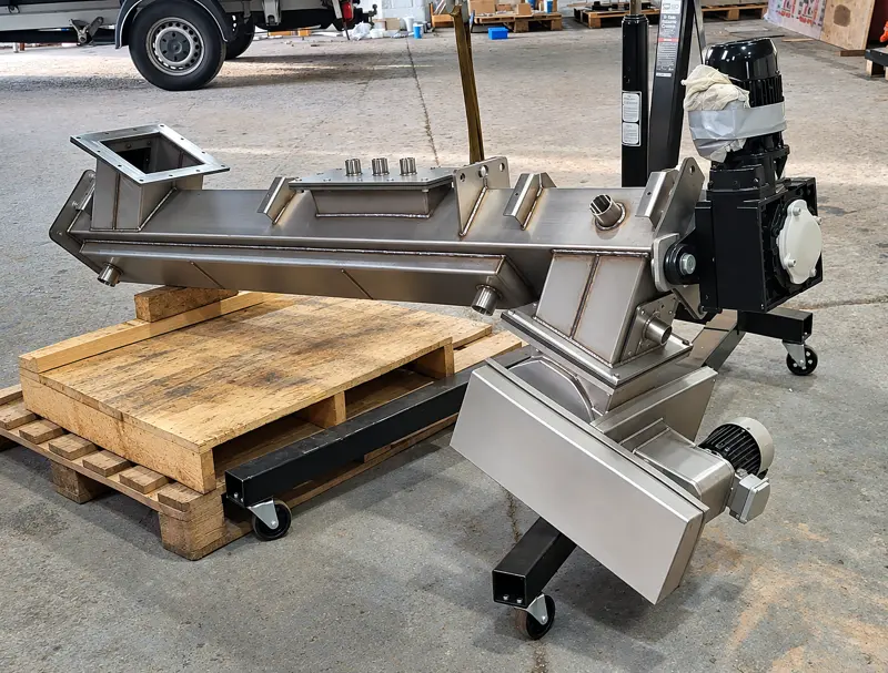 Augers & screw conveyors – convey equipment for biochar processing, image 1